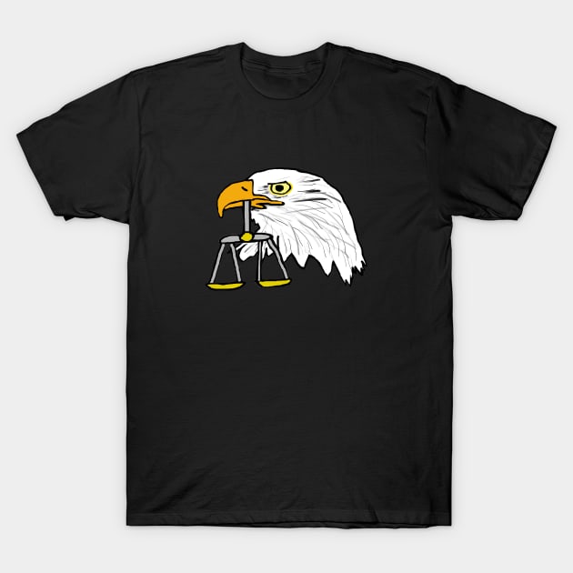 Legal Eagle T-Shirt by Mark Ewbie